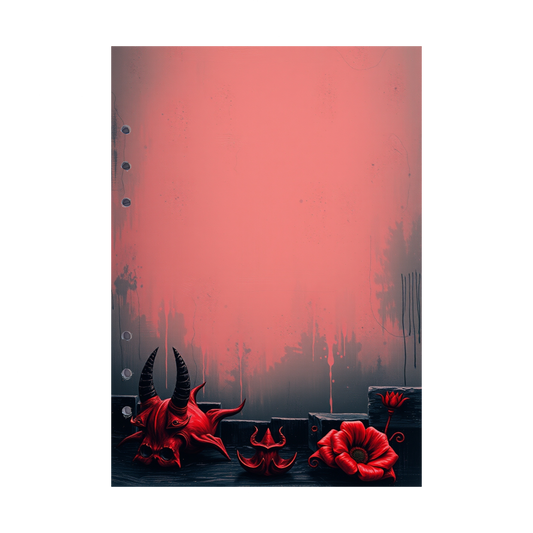 DIN A5 Ringbucheinlagen 6-fach Lochung mit Motiv | Bild Devil´s Kitchen 38