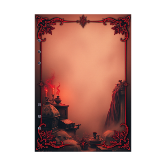 DIN A5 Ringbucheinlagen 6-fach Lochung mit Motiv | Bild Devil´s Kitchen 45