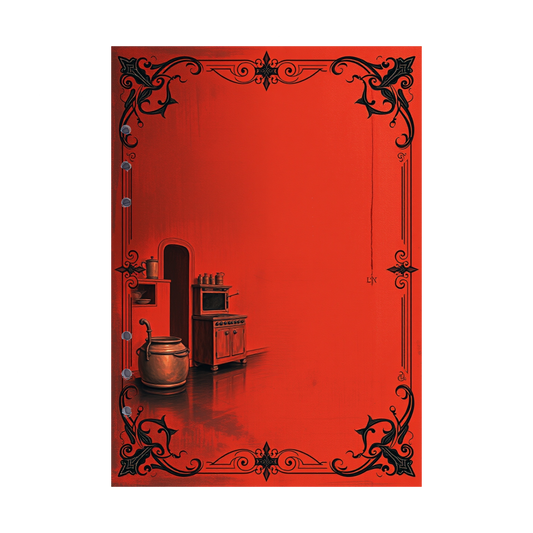 DIN A5 Ringbucheinlagen 6-fach Lochung mit Motiv | Bild Devil´s Kitchen 47