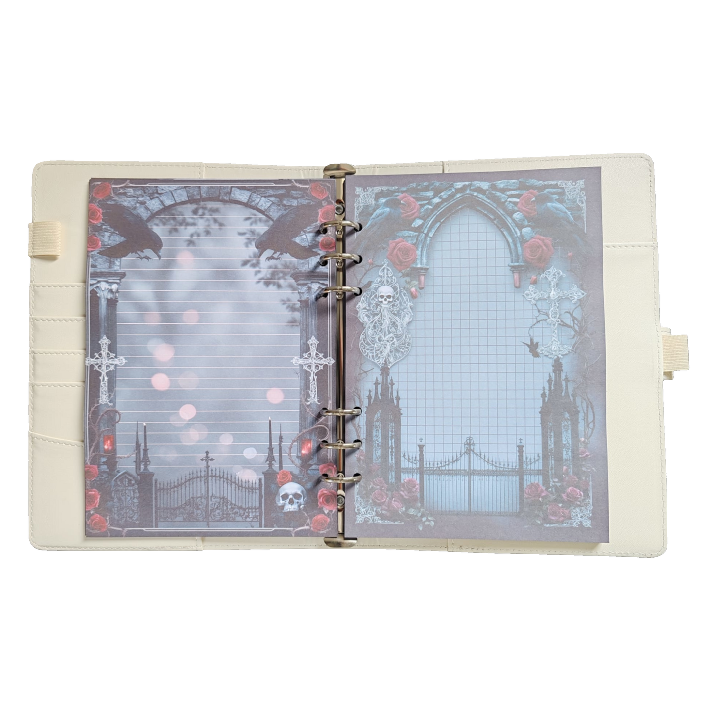 Arcane Roses - DIN A5 / DIN A6 Journaleinlagen