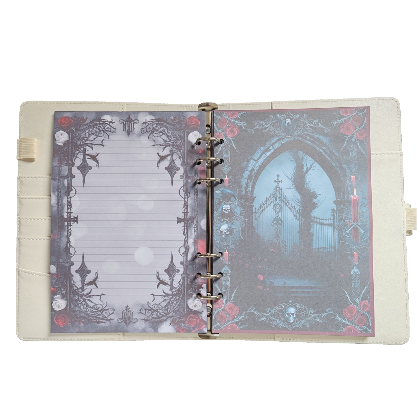 Arcane Roses - DIN A5 / DIN A6 Journaleinlagen