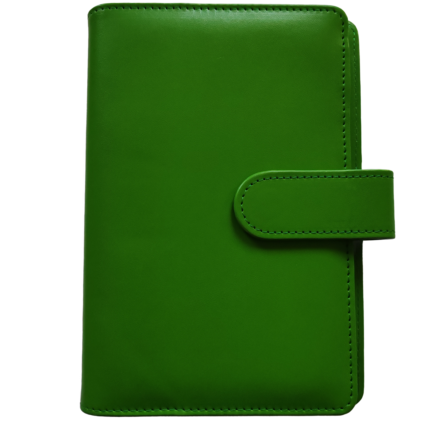 Personal Size / DIN A6 Ringbuch | Ringbinder Grün | 6-Ring-Mechanik