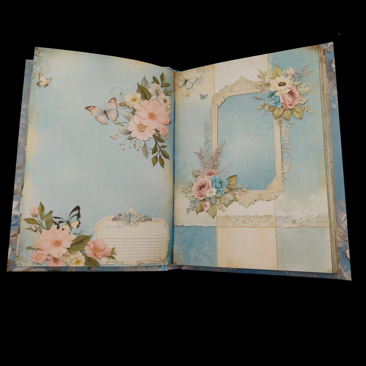 Illustriertes Notizbuch | Motiv Ode of Soul | DIN A5 Hardcover | 160 Seiten