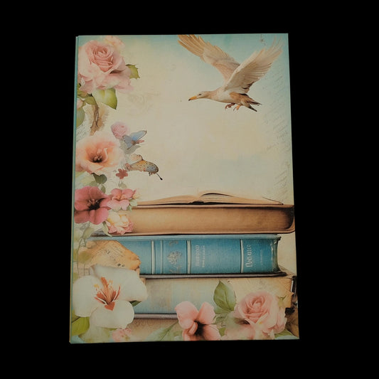 Illustriertes Notizbuch | Motiv Perfect Paradise | DIN A5 Hardcover | 160 Seiten