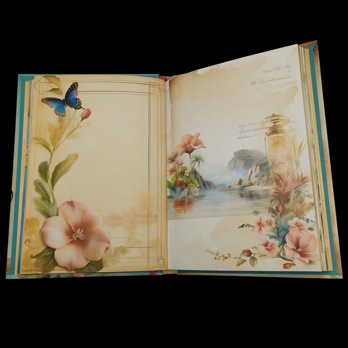 Illustriertes Notizbuch | Motiv Perfect Paradise | DIN A5 Hardcover | 160 Seiten