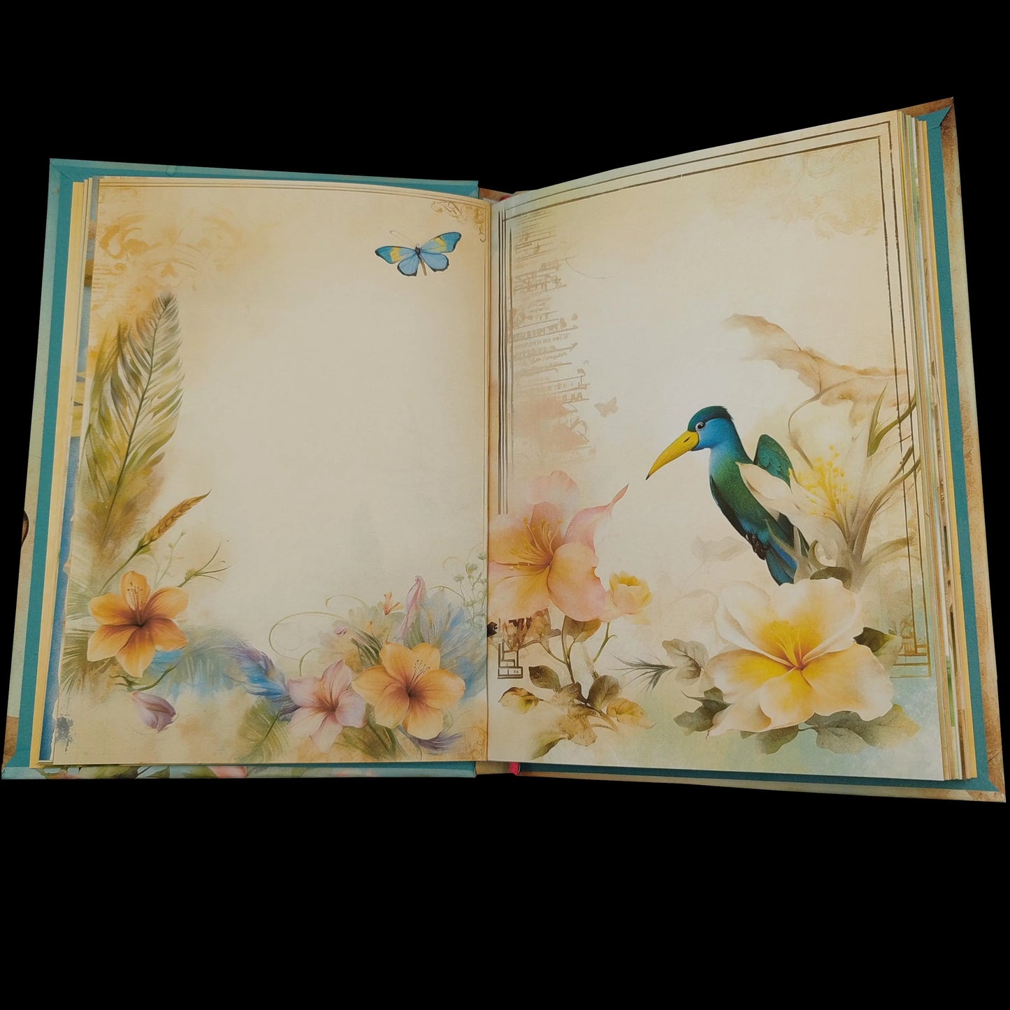 Illustriertes Notizbuch | Motiv Perfect Paradise | DIN A5 Hardcover | 160 Seiten