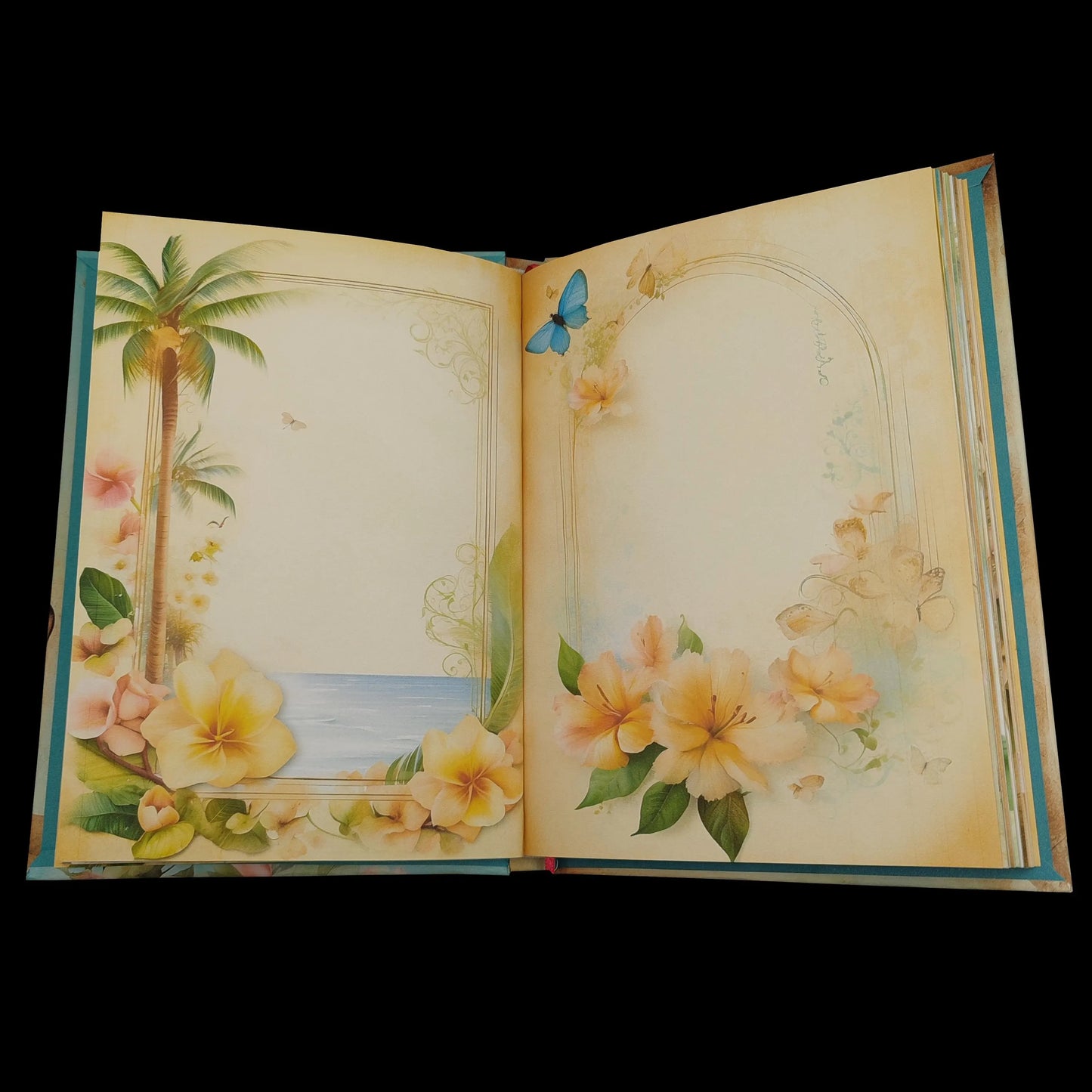 Illustriertes Notizbuch | Motiv Perfect Paradise | DIN A5 Hardcover | 160 Seiten
