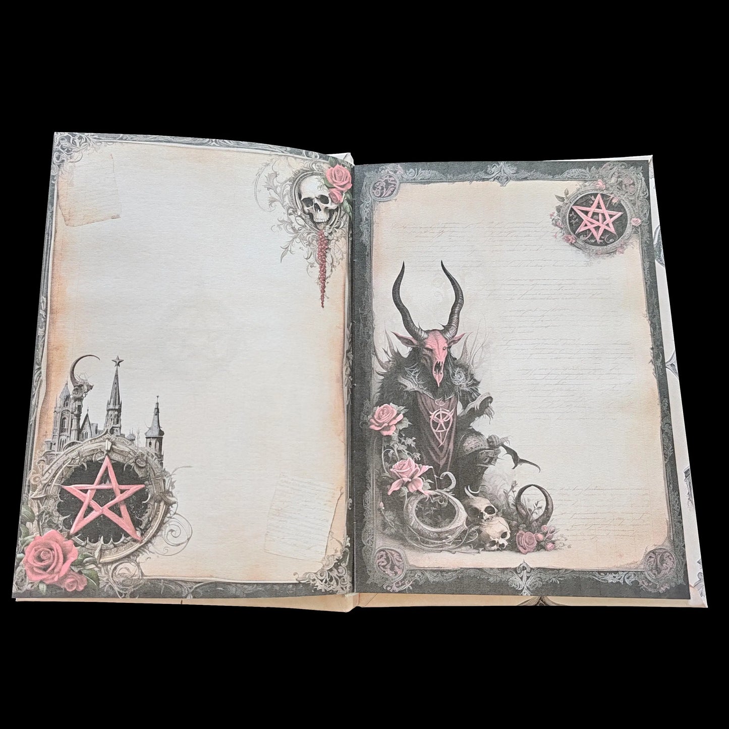 Illustriertes Notizbuch | Motiv Underworld | DIN A5 Hardcover | 160 Seiten
