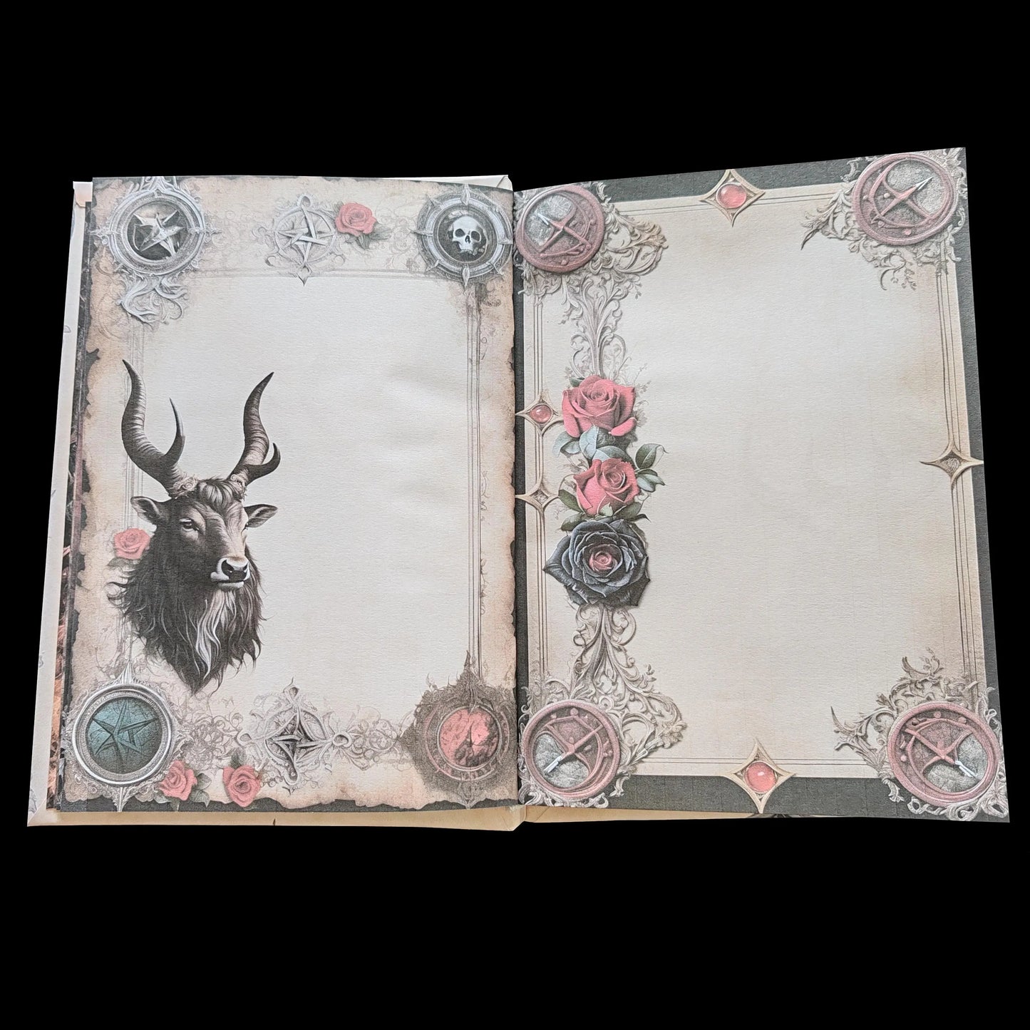 Illustriertes Notizbuch | Motiv Underworld | DIN A5 Hardcover | 160 Seiten