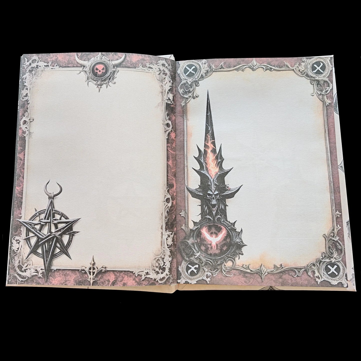 Illustriertes Notizbuch | Motiv Underworld | DIN A5 Hardcover | 160 Seiten