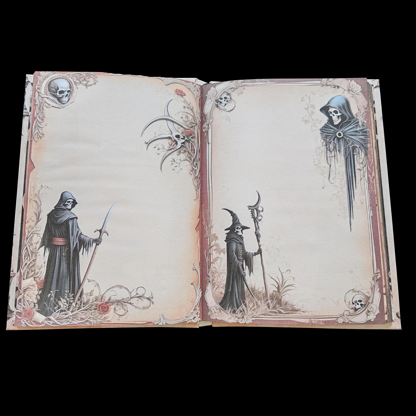Illustriertes Notizbuch | Motiv Reaper´s World | DIN A5 Hardcover | 160 Seiten