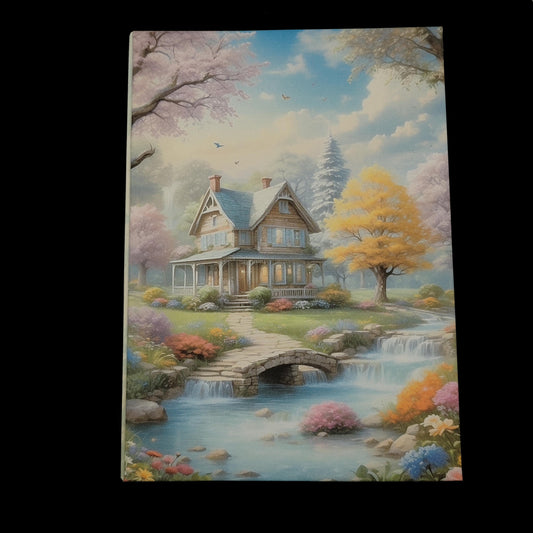 Illustriertes Notizbuch | Motiv Four Seasons | DIN A5 Hardcover | 160 Seiten