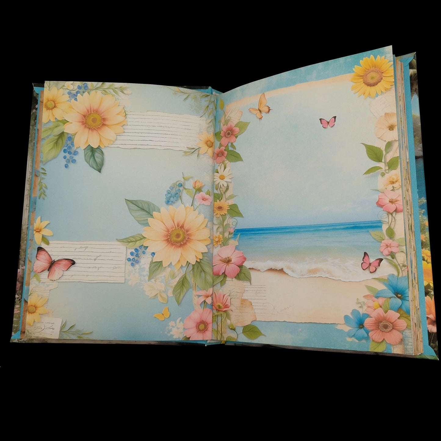 Illustriertes Notizbuch | Motiv Summer Dreams | DIN A5 Hardcover | 160 Seiten