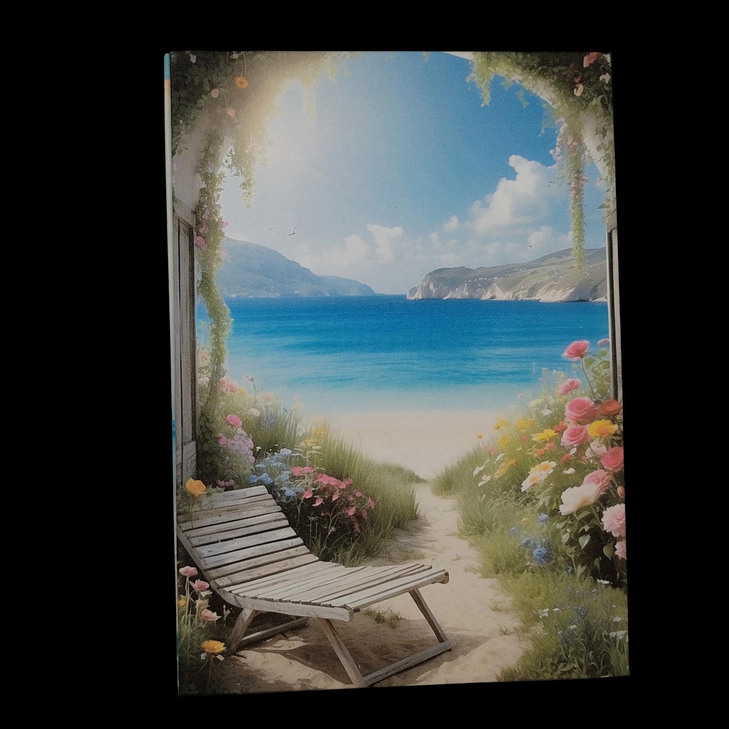 Illustriertes Notizbuch | Motiv Summer Dreams | DIN A5 Hardcover | 160 Seiten