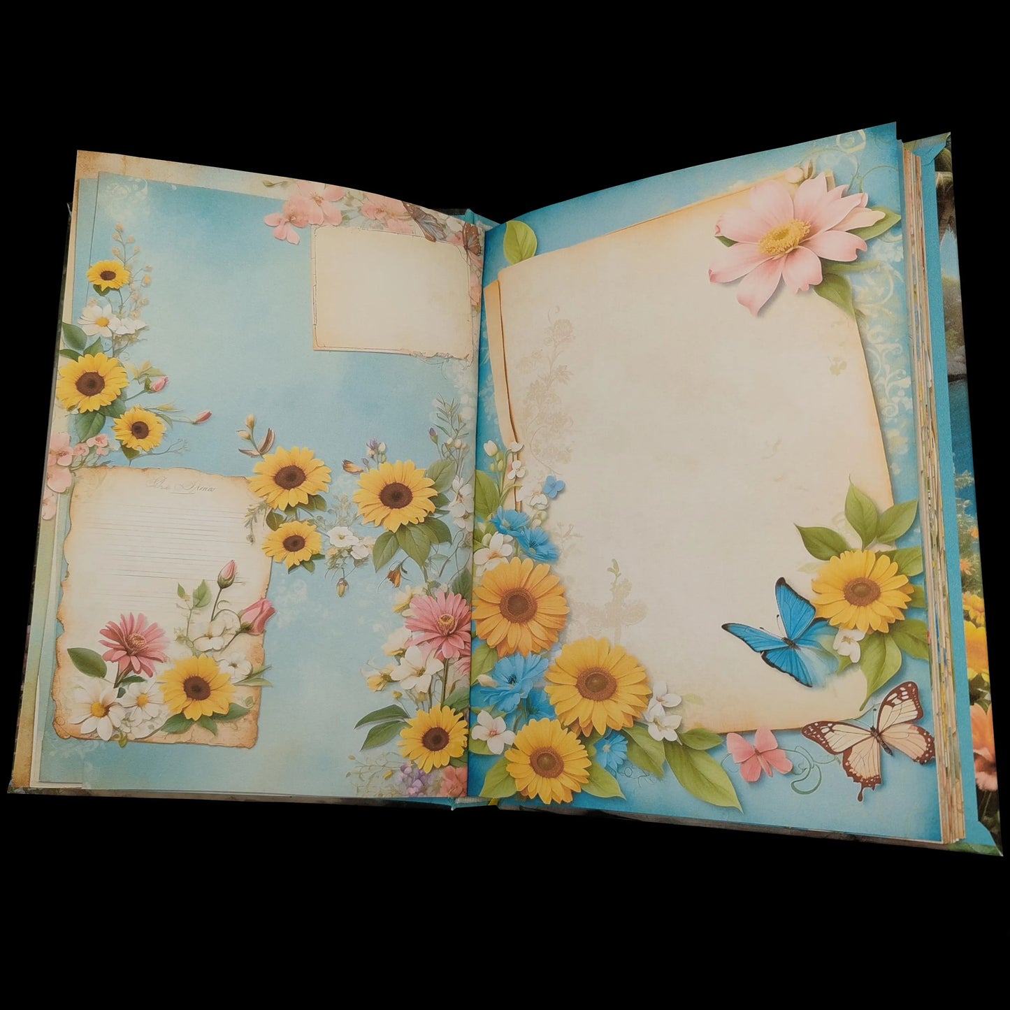 Illustriertes Notizbuch | Motiv Summer Dreams | DIN A5 Hardcover | 160 Seiten