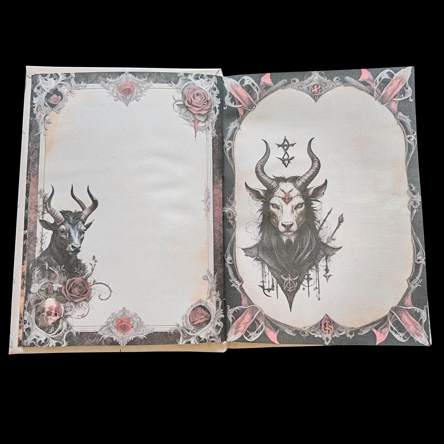Illustriertes Notizbuch | Motiv Underworld | DIN A5 Hardcover | 160 Seiten