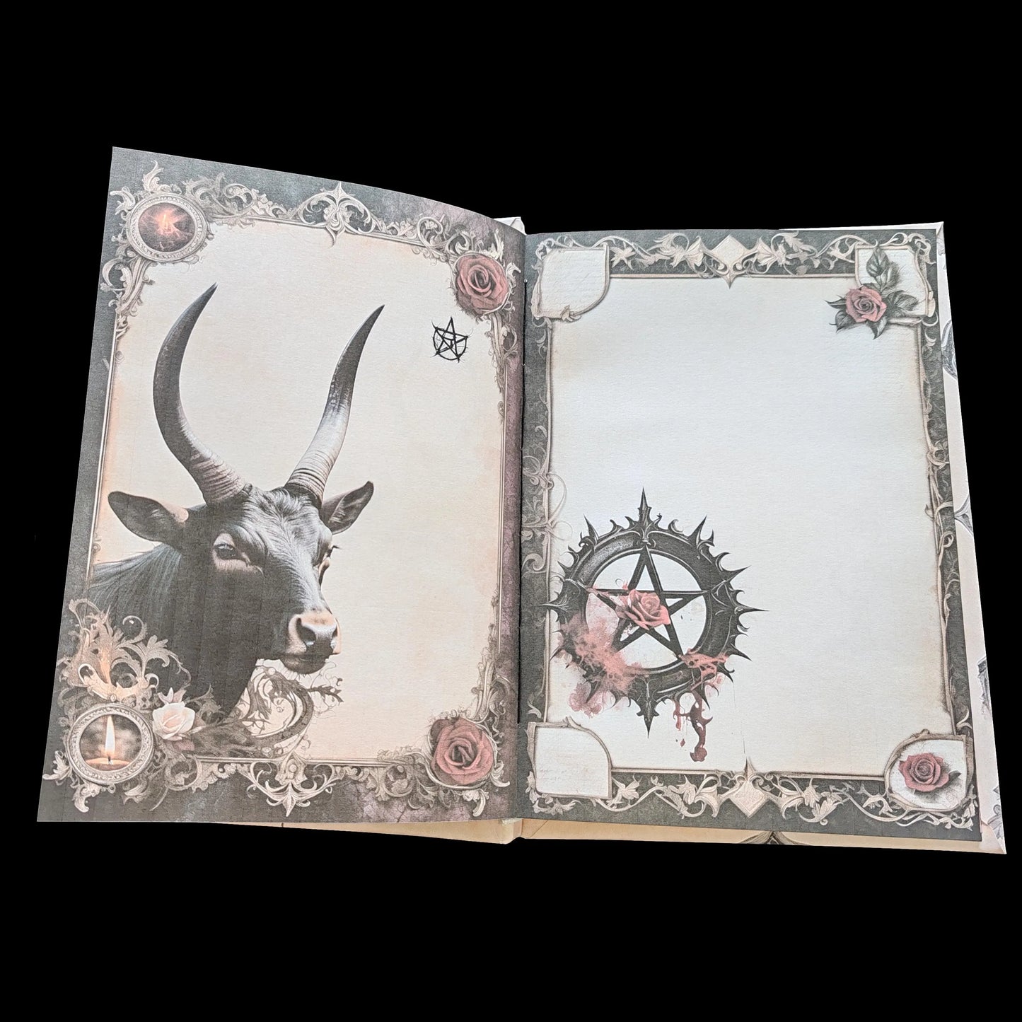 Illustriertes Notizbuch | Motiv Underworld | DIN A5 Hardcover | 160 Seiten