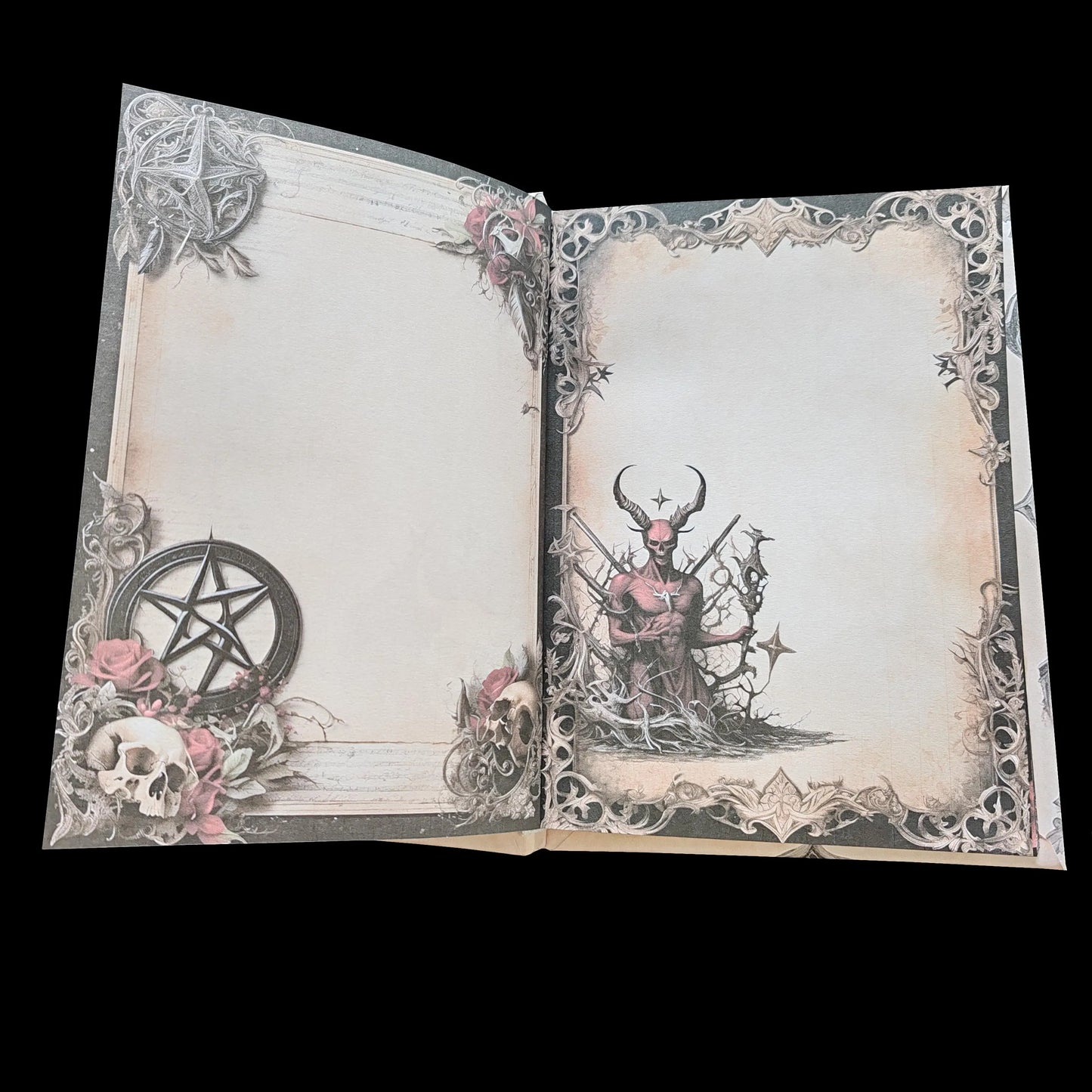 Illustriertes Notizbuch | Motiv Underworld | DIN A5 Hardcover | 160 Seiten