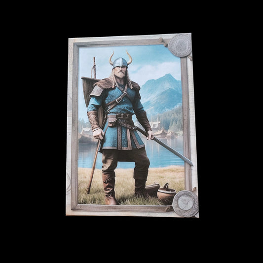 Illustriertes Notizbuch | Motiv Wild Vikings | DIN A5 Hardcover | 160 Seiten