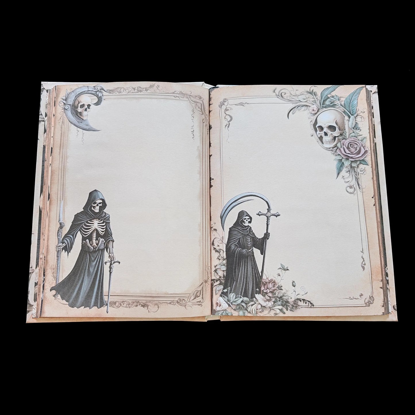 Illustriertes Notizbuch | Motiv Reaper´s World | DIN A5 Hardcover | 160 Seiten