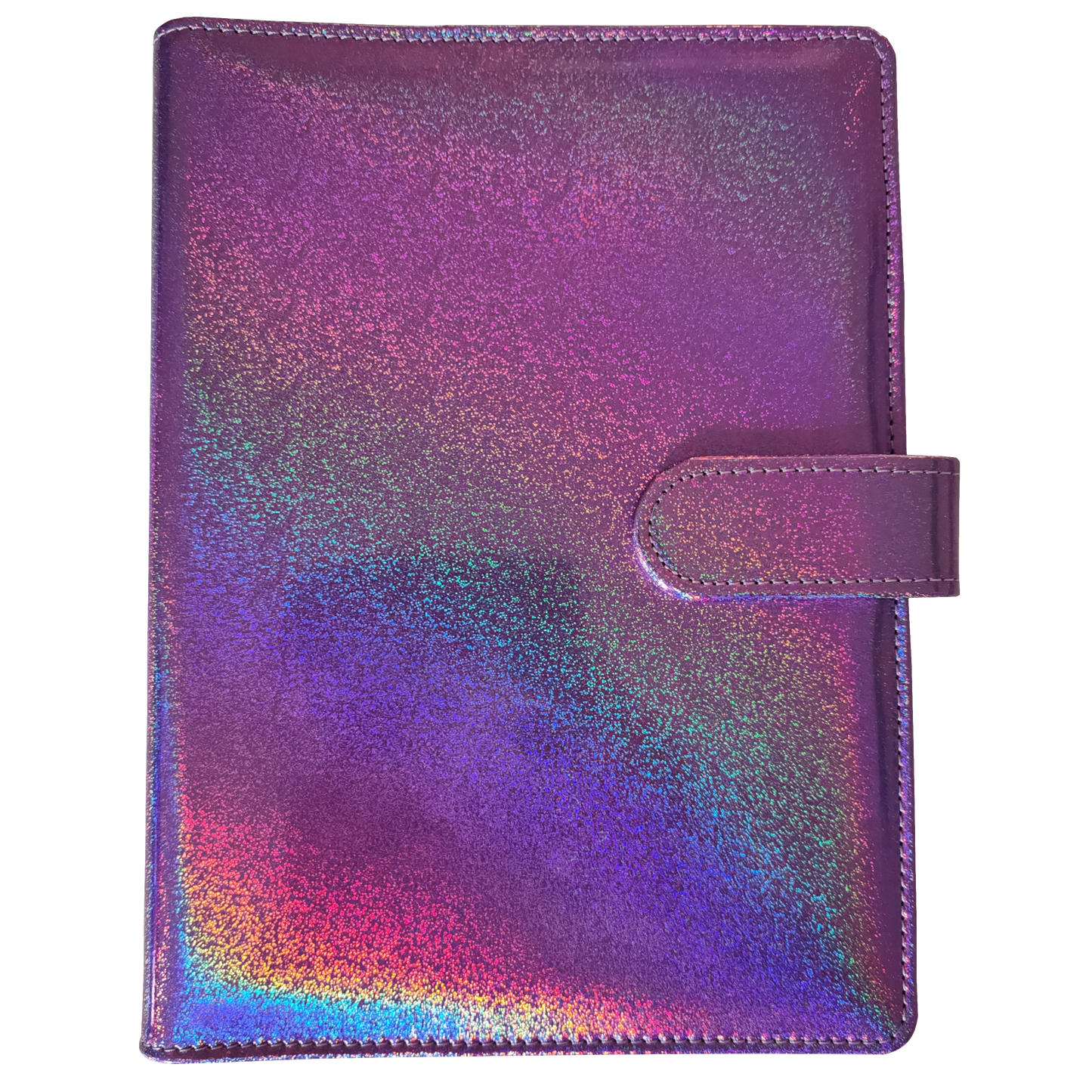 DIN A5 Ringbuch - holografisch Lila