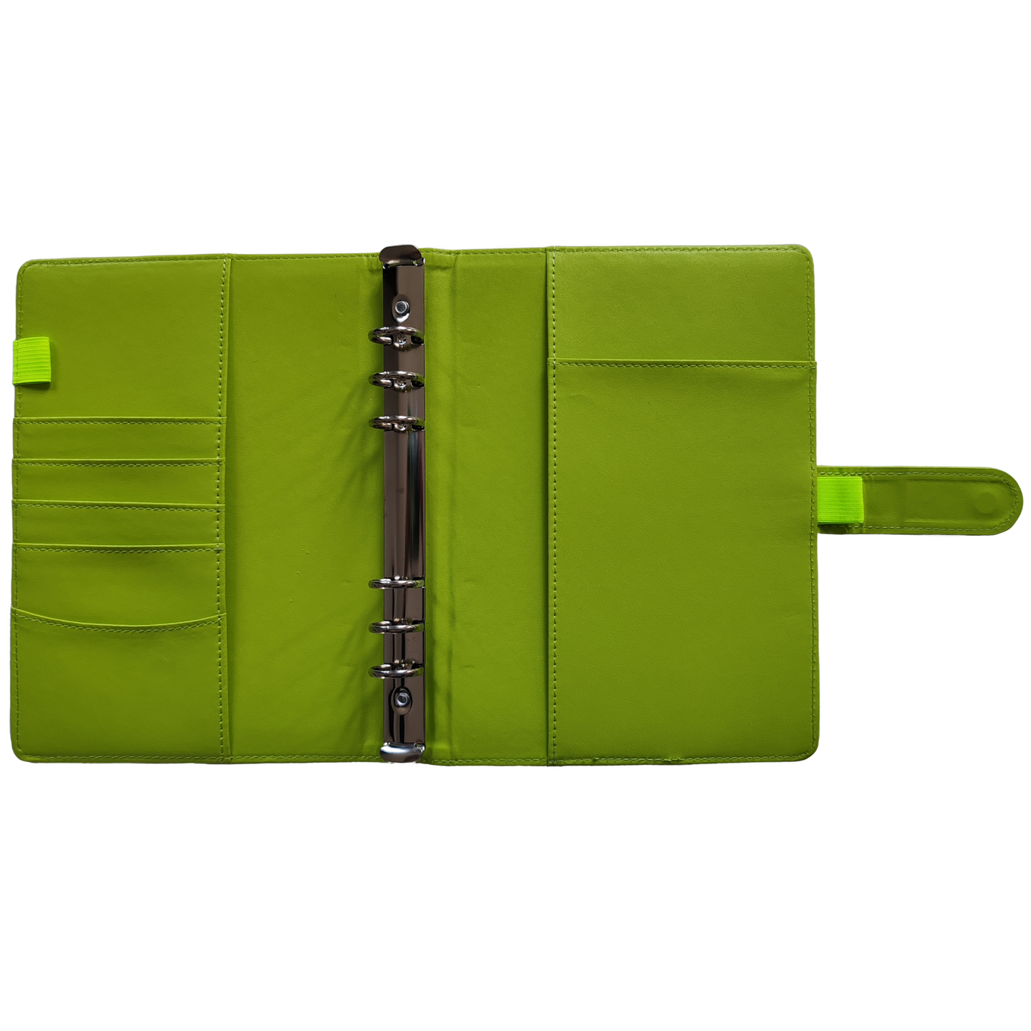 Ringbuch | Ringordner Lime | 6-Ring-Mechanik | DIN A5 | Magnetverschluss