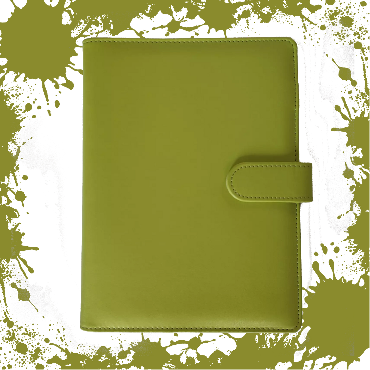 Ringbuch | Ringordner Lime | 6-Ring-Mechanik | DIN A5 | Magnetverschluss