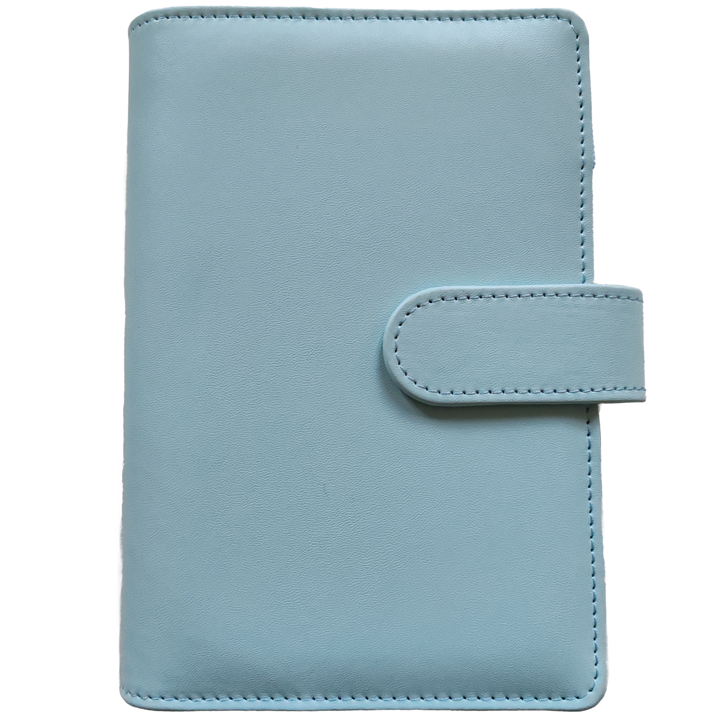Personal Size / DIN A6 Ringbuch | Ringbinder Mint-Blau | 6-Ring-Mechanik