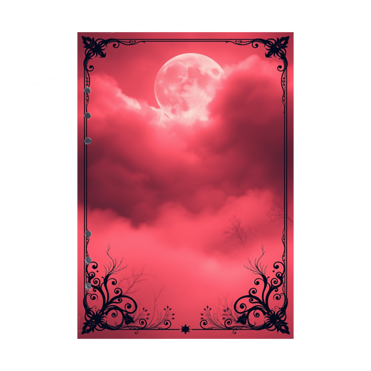 DIN A5 Ringbucheinlagen 6-fach Lochung mit Motiv | Bild Mystic Fog 11