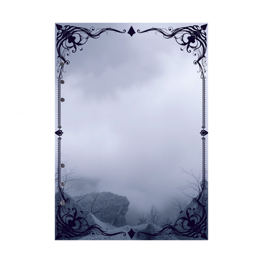 DIN A5 Ringbucheinlagen 6-fach Lochung mit Motiv | Bild Mystic Fog 12