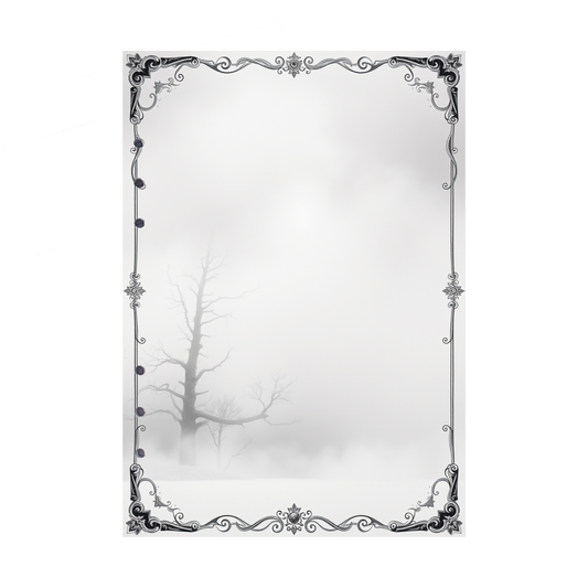 DIN A5 Ringbucheinlagen 6-fach Lochung mit Motiv | Bild Mystic Fog 20