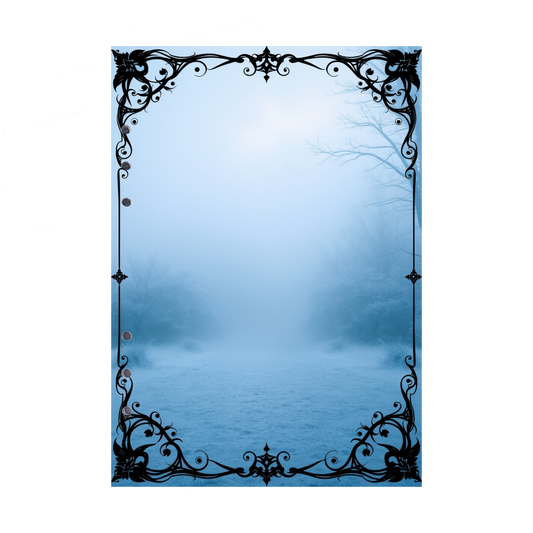 DIN A5 Ringbucheinlagen 6-fach Lochung mit Motiv | Bild Mystic Fog 43