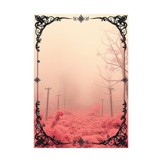 DIN A5 Ringbucheinlagen 6-fach Lochung mit Motiv | Bild Mystic Fog 51