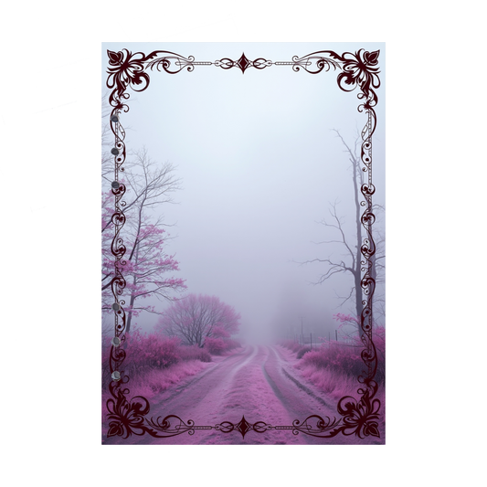 DIN A5 Ringbucheinlagen 6-fach Lochung mit Motiv | Bild Mystic Fog 52