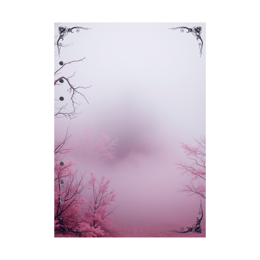 DIN A5 Ringbucheinlagen 6-fach Lochung mit Motiv | Bild Mystic Fog 60