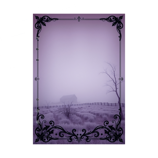 DIN A5 Ringbucheinlagen 6-fach Lochung mit Motiv | Bild Mystic Fog 78