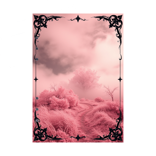 DIN A5 Ringbucheinlagen 6-fach Lochung mit Motiv | Bild Mystic Fog 83