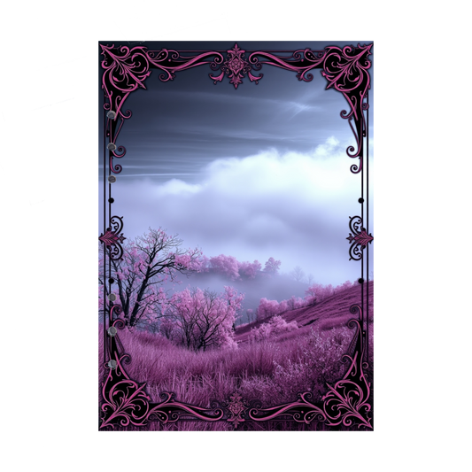 DIN A5 Ringbucheinlagen 6-fach Lochung mit Motiv | Bild Mystic Fog 87