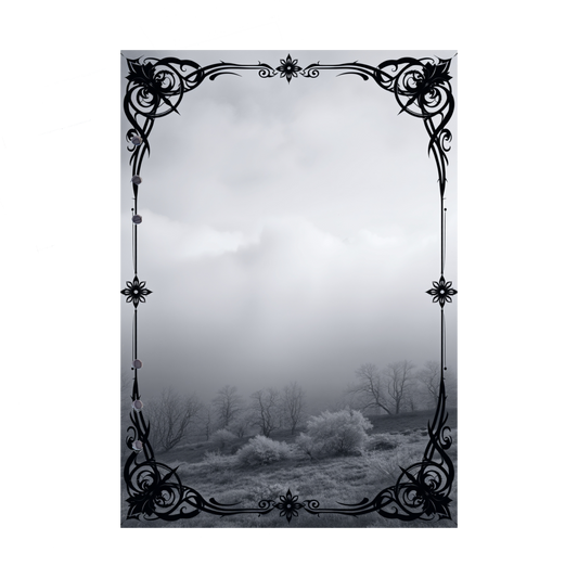 DIN A5 Ringbucheinlagen 6-fach Lochung mit Motiv | Bild Mystic Fog 92