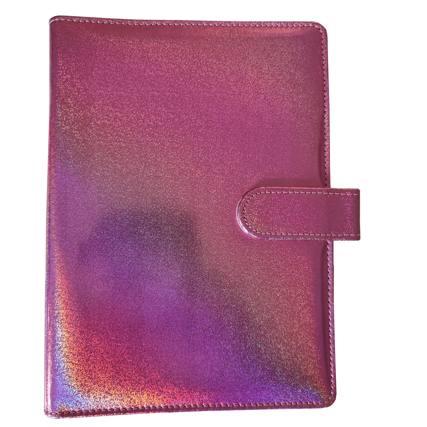 DIN A5 Ringbuch - holografisch Pink