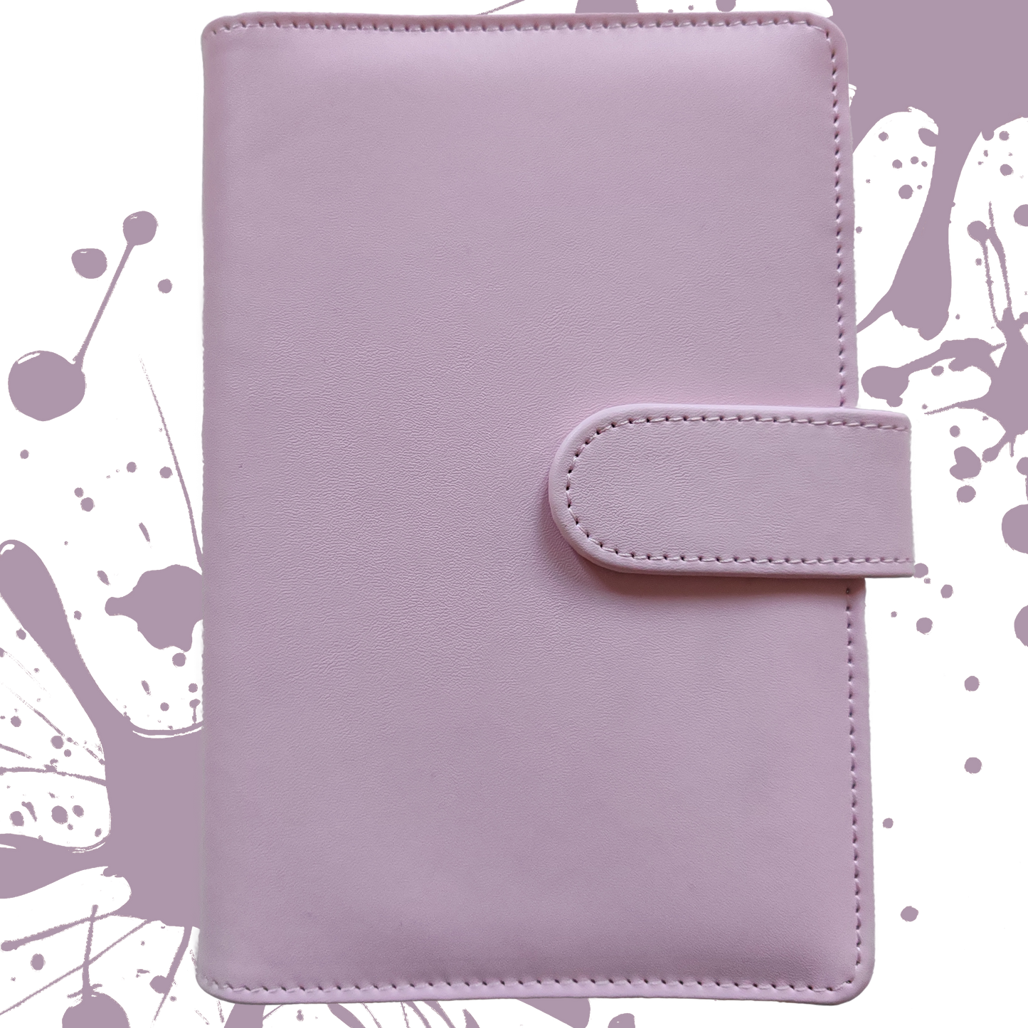 Personal Size / DIN A6 Ringbuch | Ringbinder Rosa | 6-Ring-Mechanik
