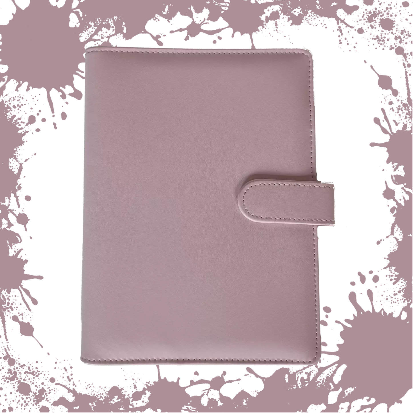 Ringbuch | Ringordner Rosa | 6-Ring-Mechanik | DIN A5 | Magnetverschluss