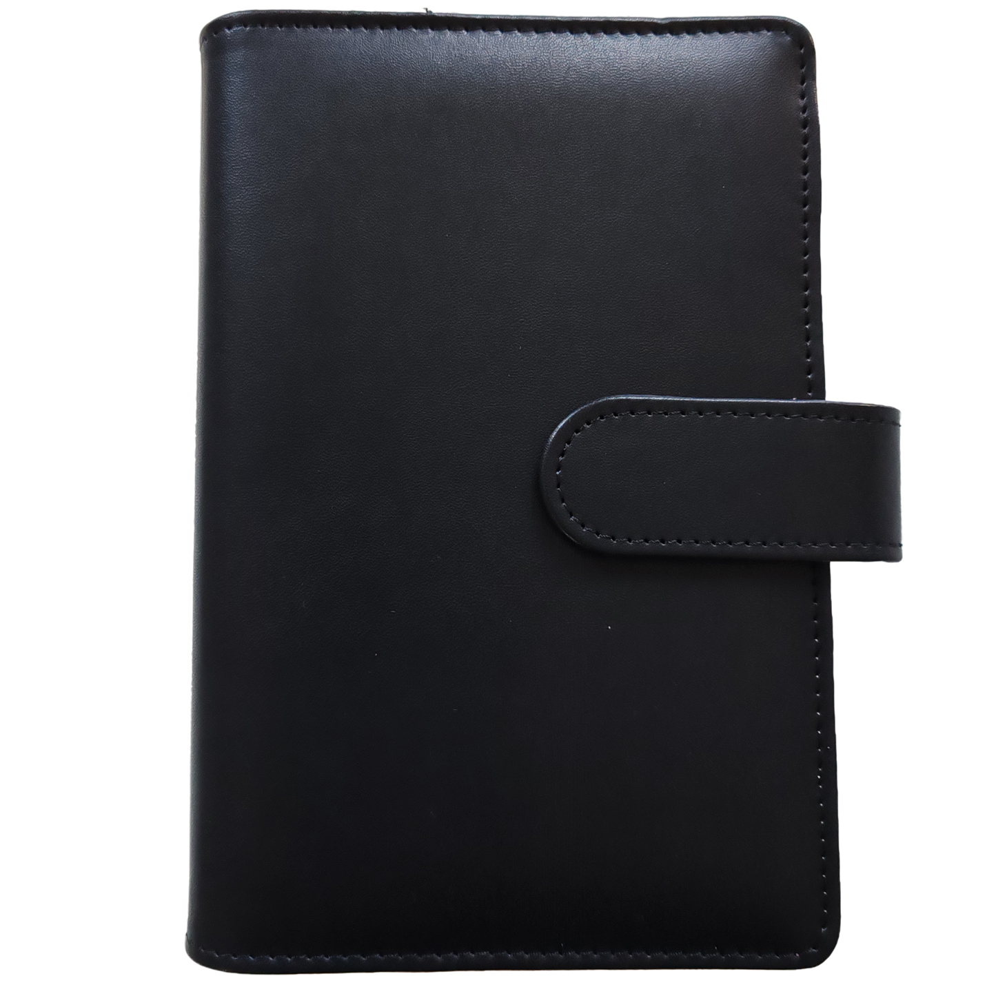 Personal Size / DIN A6 Ringbuch | Ringbinder Schwarz | 6-Ring-Mechanik