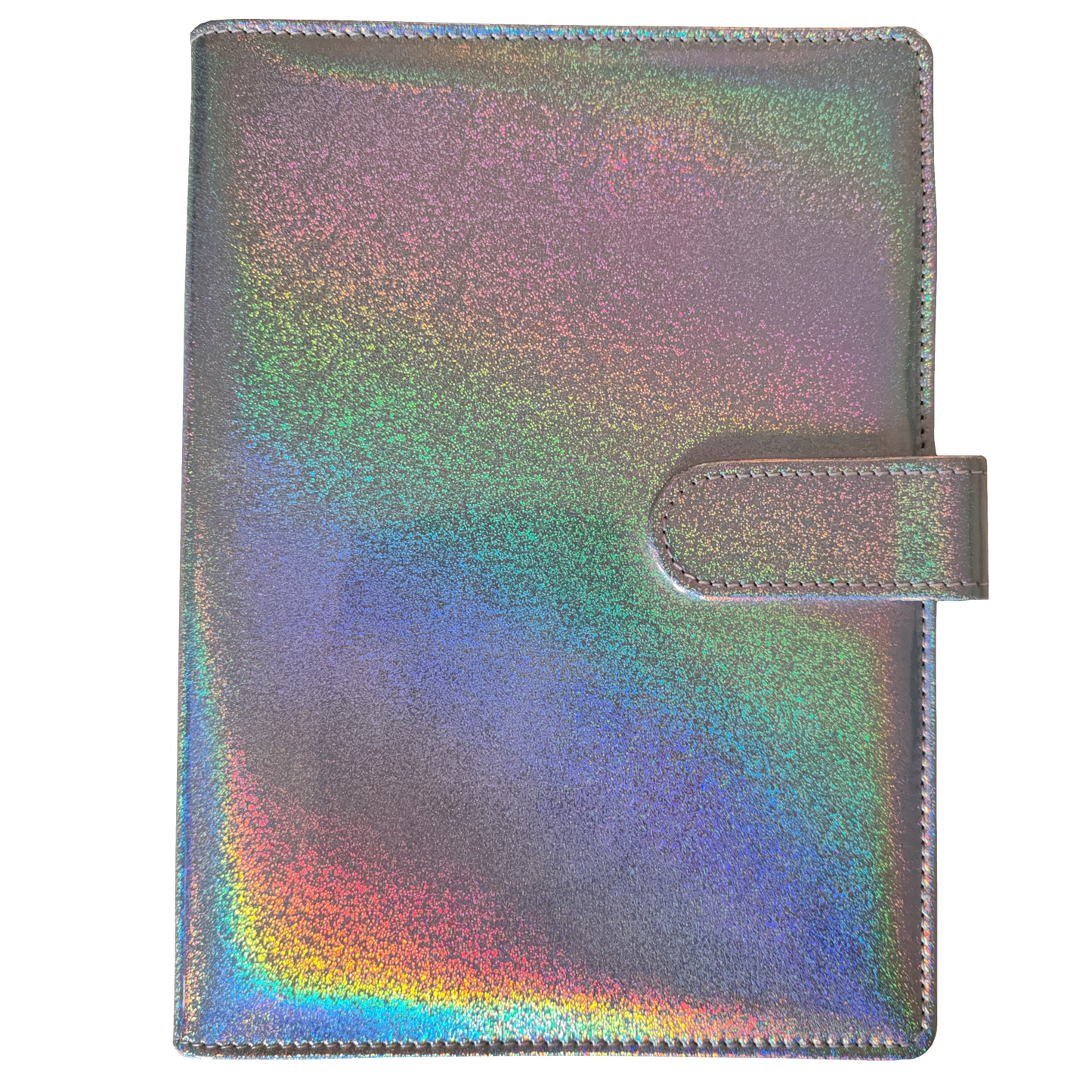 DIN A5 Ringbuch - holografisch Silber
