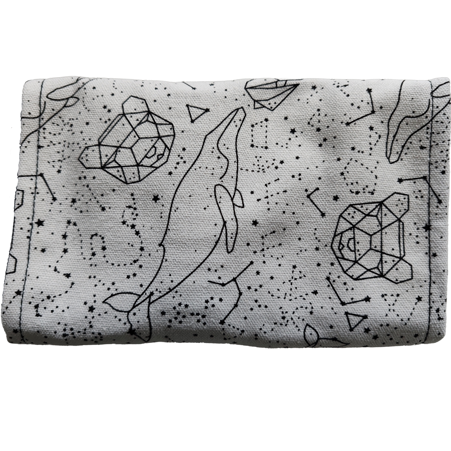 Federmäppchen | Sternbilder-Design | Canvas | 48 Stiftplätze | Einrollbar