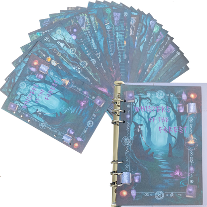 Whispers of the Forest - DIN A5 / DIN A6 Ringbucheinlagen