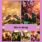 Mice in Spring | Digital Download | 100 Bilder | Scrapbook | DIN A4