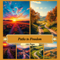 Paths to Freedom | Digital Download | 100 Bilder | Scrapbook | DIN A4