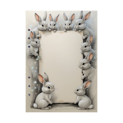 DIN A5 Ringbucheinlagen 6-fach Lochung mit Motiv | Happy Easter 18