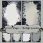 Twilight Garden Notizseiten | Digital Download | 100 Seiten | Liniert | A4